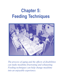Chapter 5: Feeding Techniques