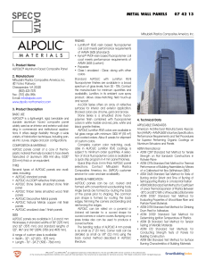 ALPOLIC® Materials