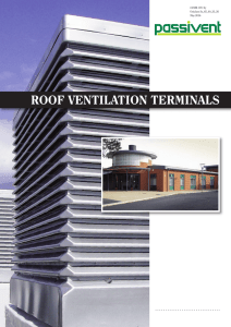 Roof Ventilation Terminals Brochure