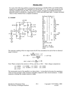 PROBLEMS - University of Michigan