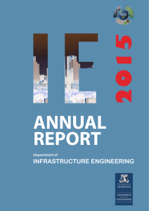 2015 annual report - Infrastructure Engineering
