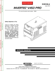 INVERTEC® V450-PRO