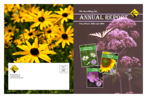 Annual Report - Keep Pennsylvania Beautiful