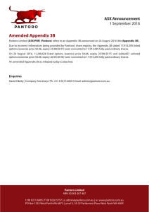 Amended Appendix 3B