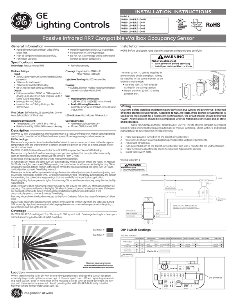 Cut Sheet Gexpro Com, Ge Rr7 Relay Wiring Diagram