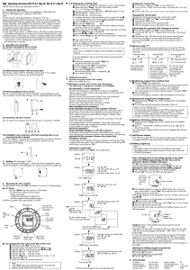 Operating Instructions MIL 72 A/1 digi 42, MIL 72 E/1 digi 42 GB