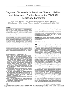 Diagnosis of Nonalcoholic Fatty Liver Disease in