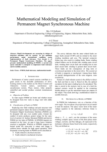 Mathematical Modeling and Simulation of Permanent Magnet