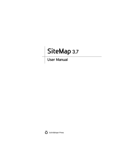 SiteMap User Manual - Molecular Graphics and Computation Facility