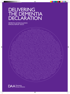 Delivering the Dementia Declaration