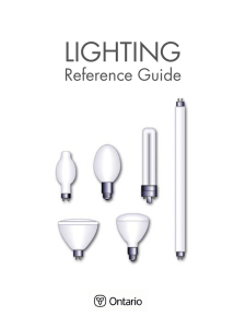 Lighting Reference Guide