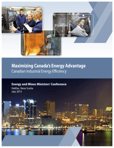 Maximizing Canada`s Energy Advantage