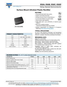 ES2A, ES2B, ES2C, ES2D Datasheet