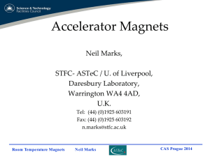 Accelerator Magnets - CERN Accelerator School