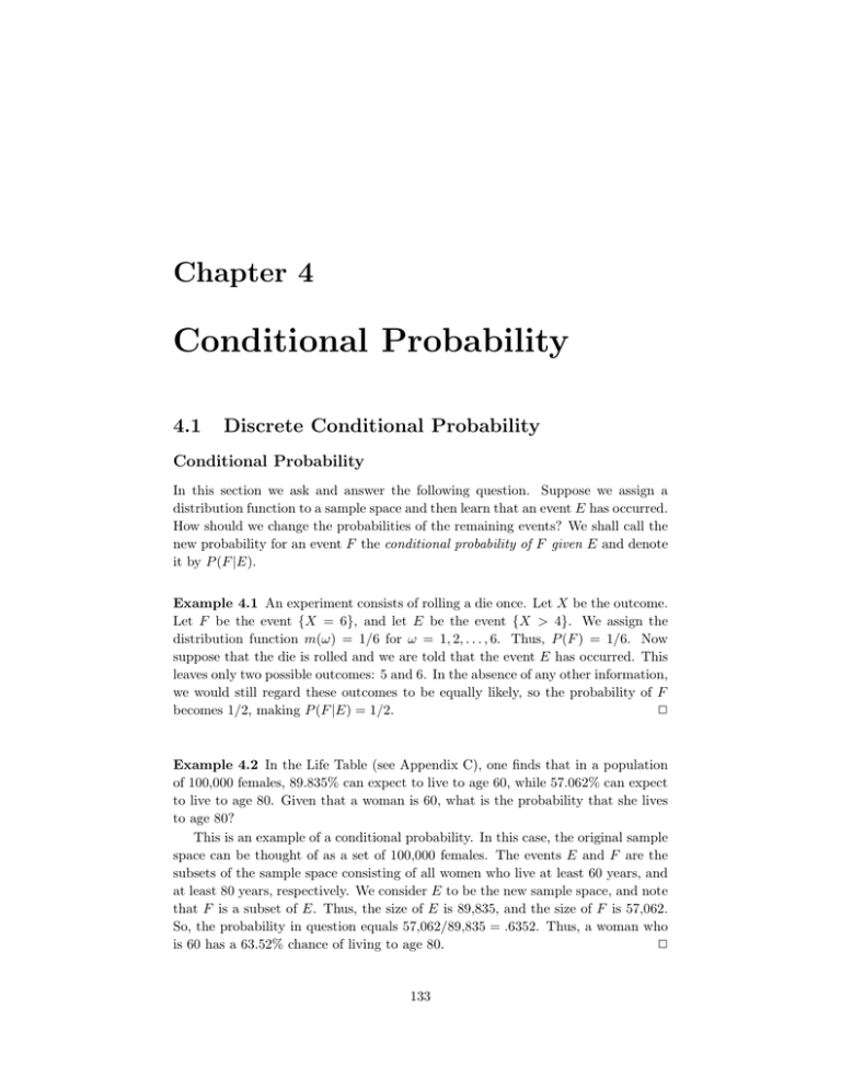 Conditional Probability