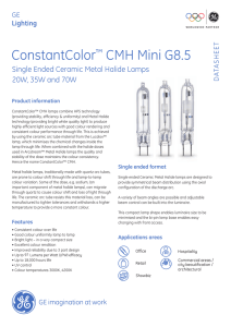 ConstantColor™ CMH Mini G8.5