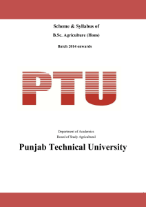 2014 - Punjab Technical University