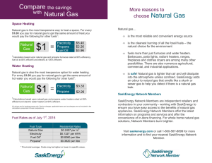 Natural Gas Facts