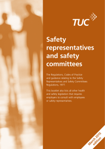 Safety Representatives and Safety Committees Regulations