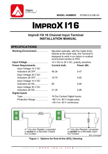 ImproX I16 16 Channel Input Terminal