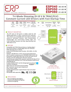 ESP050 - Energy Recovery Products