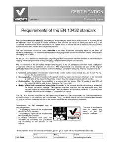 EN 13432 standard