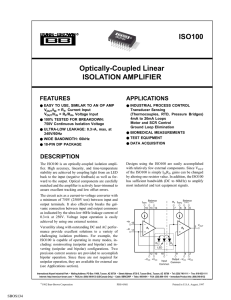 ISO100 - Saba Web Page