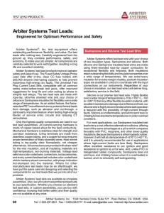 Arbiter Systems Test Leads: