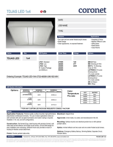 spec-TDJAS LED 1x4