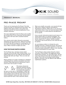 PRE-PHASE PREAMP