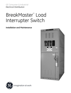 BreakMaster Load Interrupter Switch