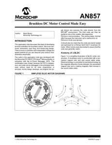 Brushless DC Motor Control Made Easy