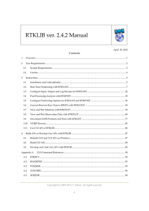 RTKLIB ver. 2.4.2 Manual