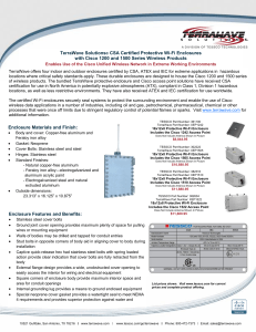 Certified Protective Enclosures with Cisco 1200 and