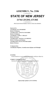 PDF Format - New Jersey Legislature