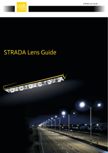 STRADA Lens Guide