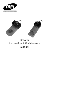 Rotator Manual