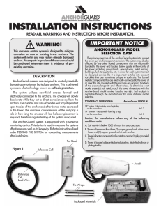 installation instructions