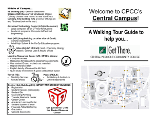 Central Campus Tour Guide 2011