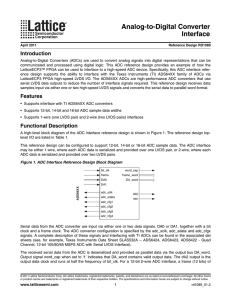 Analog-to-Digital Converter