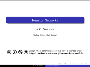 Resistor Networks