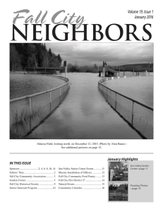 Volume 19, Issue 1 January 2016 - Fall City Community Association