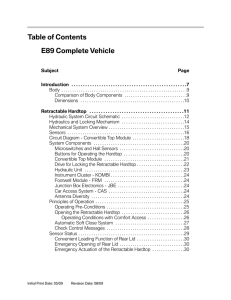 BMW E89 pdf product description