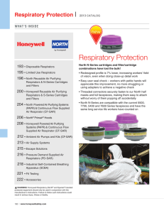 Respiratory Protection - Honeywell Safety Products