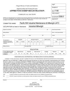 apprenticeship registration agreement