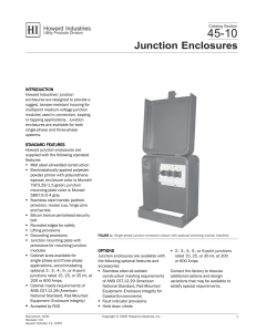 Junction Enclosures