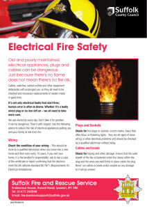 15693 FRS Electrical Fire Safety Factsheet