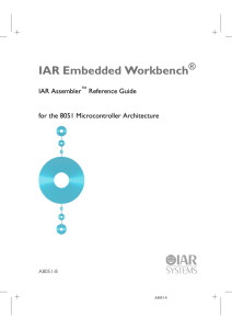 IAR Assembler Reference Guide - FTP Directory Listing