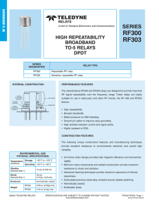 RF303-5 datasheet