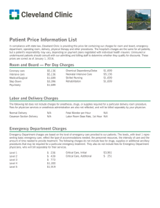 Patient Price Information List